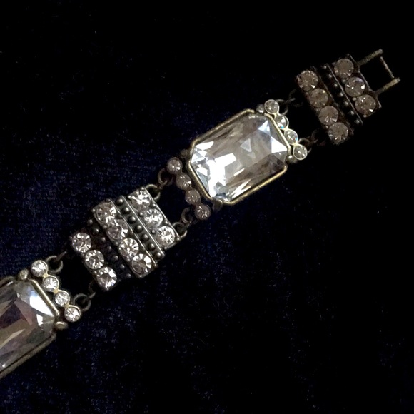 “LIA SOFIA” RHINESTONE BRACELET - Picture 3 of 7